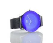 The Terelo is a modern, unisex watch and an effortlessly stylish addition to any wardrobe. This unique watch features a large edge to edge dial in a bold blue lazer finish , on a sleek slate mesh strap. The Terelo also has a handy date feature and is splash resistant. STORM&#39;s lazer blue may appear different colours under different lights.