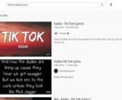 My First Video: TikTok By Kesha! from kesha tik tok