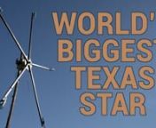 During the recent COVID-19 pandemic, my father and I decided to build the world’s biggest Texas star target for shotgun.nnThe idea was to build a Texas Star target roughly 18 to 20 feet in height. We decided to build it mainly out of wood. We fastened five 6-foot 2x2 arms to a five-sided piece of half-inch plywood. We reinforced the middle with 2x4s and then drilled a large hole. Into this, we fixed a 3-inch piece of PVC pipe.nnI painted the star black to make it stick out against the sky.nnOn