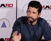 AREY BHAI! WHY did Farhan Akhtar lose his calm; WATCH THROWBACK. Farhan Akhtar has been effectively reaching out to the young minds of India to create awareness for his social initiative, MARD (Men Against Rape and Discrimination). The initiative which was started few years ago by Farhan Akhtar has brought about a significant positive impact amongst the youth, who have been sharing their thoughts on social media. The actor has reached out to 150 cities across the globe in half a decade, hosting