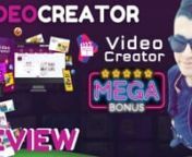 Get VideoCreator +Bonuses Here: https://bonuscrate.com/g/8761/99604/nnGet My 23 Part Free Training: https://youtube.com/playlist?list=PLUxva_4nIfTZjhE3d5-_OxHBz4BoX8LyFnnVideoCreator Review ⚠️ WARNING ⚠️ DON&#39;T GET VIDEOCREATOR WITHOUT MY � CUSTOM � BONUSESnnThanks for watching my VideoCreatorreviewnnSo What Is VideoCreator All About??nnVideoCreator is like an encyclopedia for video featuring HUNDREDS of beautiful video templates. This is the LARGEST collection of high quality video