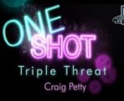 https://magicshop.co.uk/products/mms-one-shot-triple-threat-by-craig-petty-video-instant-downloadnWhat you see is what you get!nnnnWelcome to the Murphy&#39;s Magic Supplies One Shot series!nnnnEach one-shot download is hand-picked from our amazing At The Table lecture series and features one proven powerhouse magic trick -- all shot in one continuous take.nnnnThat&#39;s right! No edits, no fancy music or effects -- just awesome real-time magic from our talented artists.nnnnWe consider this a one-effect