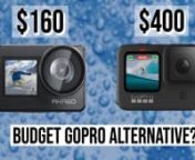 The Akaso Brave 7 is a cheap &#36;160* budget camera. How does it compare to the &#36;400 GoPro Hero 9? In this video, I compare the two action cameras with lots of sample footage.n* I mistakenly say that the Akaso is &#36;150. Its current price is &#36;159.99.nnPRODUCTS MENTIONEDnAkaso Brave 7 - https://geni.us/JOfDcnGoPro Hero 9 - https://geni.us/gphero9nDJI Osmo Action - https://geni.us/RxpPnnCHAPTERS // TIMESTAMPSn0:00 - Intron0:30 - Physical Comparisons - GoPro vs Akason4:52 - Default Settings on the Akaso