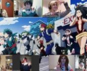 Hey everyone and Welcome to the first video of my My Hero Academia Season 5 reaction videos. nnTo kick off the season, I organized a group watch session between myself and a bunch of friends and loved ones who also cosplay My Hero Academia together with me. Hopefully next time, we will be able to do this in person since we had some snags trying to watch/film this reaction over a call, also I do apologize for some audio issues in this video. But despite the fact that this is a pretty chaotic reac