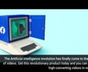 AI Video Creator Software Converts an Article into a Video in 3 Easy Steps With Artificial Inte... from what is machine learning tutorial