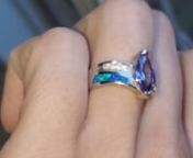 I&#39;m so pleased with this elegant ring. The Tanzanite shines beautifully and compliments the design. I love the sparks of bright green from the Opal as well. Quick delivery and happy lady. Thank you ♡nn==&#62;https://www.dreamlandjewelry.com/products/sterling-silver-opal-marquise-tanzanite-cz-ring-srz319