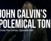 John Calvin wrote letters rebuking two friends who had expressed clear evangelical convictions and yet wanted to remain in the positions of privilege and power that they enjoyed within French Catholicism. Calvin spoke strongly to both recipients, with an even stronger tone to a bishop he saw as having chosen power and riches over his convictions.nnThis clip is from Christ the Center episode 683 (https://www.reformedforum.org/ctc683)