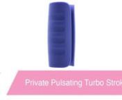 https://www.pinkcherry.com/products/private-pulsating-turbo-stroker (PinkCherry USA)nhttps://www.pinkcherry.ca/products/private-pulsating-turbo-stroker (PinkCherry Canada)nnQuestion: do you happen to own a penis? If not, do you, perchance, have access to a penis that you like a whole lot?If you answered yes to either of these questions, cheers! This one&#39;s for you/them. Held easily and comfortably in hand, the totally unique open-faced silicone Turbo Stroker from Private features tons of textur