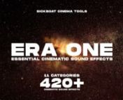 Download The Best Cinematic Sound Effects Library for Films, Trailers, and TV.nnIntroducing Era One, the Essential Cinematic SFX Pack for Films and Trailers!nnDownload Here: https://sickboat.com/products/essential-cinematic-sound-effects-packnnSpanning 11 categories, Era One is a sensational audio library of 420+ cinematic sound effects to stun your audiences and paint dynamic soundscapes for Films, Trailers, TV, Commercials, Docs, and Web Content.nnAt a fraction of the price of other cinematic