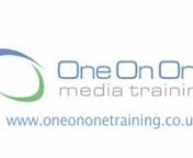 A short film featuring Paul Pennington, lead coach at One On One Media Training and Media Training - available via www.paulpennington.com.