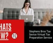 Stephens Bros Tax Service will only offer Virtual Tax Preparation Service for your safety and convenience.nnWhat is Virtual Tax Preparation? nnAllows you to file your taxes with a remote tax expert all from the comfort of your home. At Stephens Bros Tax Service, we have two ways you can prepare your taxes virtually letting you leave your entire tax preparation process to our tax experts.nnOption 1: Over the phone using your iPhone or android. nnOption 2: Video conference using Zoom. nnHow does i