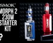 Check out the SMOK MORPH 2 230W Starter Kit, featuring the IQ-S Chipset, extensive temperature control suite, and is paired with the TFV18 Tank.nnProduct showcased in this video:nnSmok MORPH 2 230W Starter Kit:nhttps://www.elementvape.com/smok-morph-2nnFor more information, view our website at:nhttps://www.elementvape.com/