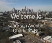 New Construction Homes on Jackson Avenue in Uptown Charlotte, NC