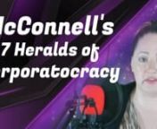 McConnell&#39;s 7 Heralds Of CorporatocracynnMotion Backgrounds by: