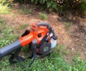 Video of leaf blower Husqvarna 525BX