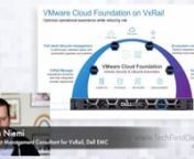 VxRail is the only jointly-engineered HCI system with deep VMware Cloud Foundation integration, but what else makes it different? Sam Niemi, Product Management Consultant for Dell Technologies, discusses the unique benefits of VMware Cloud Foundation on VxRail integration, automation, and lifecycle management.nnRecorded as part of Cloud Field Day 10 on March 11, 2021. Watch the entire presentation at https://techfieldday.com/appearance/dell-technologies-presents-at-cloud-field-day-10/ or visit h