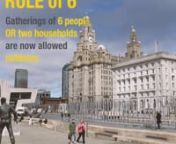 Now that we can meet 6 people or two households outside, we spoke to people taking advantage of the new rules and the sunshine along Liverpool&#39;s waterfront.