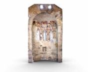 3D model: https://skfb.ly/o8xpSnThe church of Sant Vicenç d’Estamariu was built around the year 1040 and is part of what are known as Lombard-style buildings. It has an individual structure based on a basilica plan with three parallel naves headed by apses, which were typically reserved for cathedrals and monasteries. The 18th century marked the beginning of the end of the temple, when the church of Santa Cecília replaced it and Sant Vicenç, which had previously been a splendid church, beca