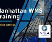 Manhattan WMS TrainingnManhattan WMS may be a highly- mobile and versatile integrated platform. The responsive program enables clients to flawlessly manage and optimize fulfillment centers across inventory, space, compliance, and labor. This can be possible only while ensuring compliance with standards and regulations and also maintaining system security. The Manhattan WMS software uses advanced, proprietary algorithms to mathematically optimize and organize operations.nKey Features of Manhattan