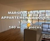 Retrouvez cette annonce sur le site ou sur l&#39;application Maisons et Appartements.nnhttps://www.maisonsetappartements.fr/fr/13/annonce-location-appartement-marseille-8eme-2530088.htmlnnRéférence : 18nnAppartement LE CORBUSIER Marseille 5 pièce(s)Type G 140 m2 montant prolongénnFinactif vous propose à la location un Appartement T5 de 140m² situé au Corbusier La Cité Radieuse au 7ème étage. Entièrement rénové et non encore habité, il a été aménagé à l&#39;origine par un architecte