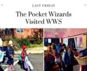 Usually the Pocket Wizards make an appearance at our annual Fall Bazaar. While we are unable to host the full Bazaar in person, we are hosting an online store and the Pocket Wizards visited our students at school the Friday before Thanksgiving.