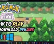 Play Pokemon Shining Pearl now on PC with the latest and most current build of Ryujinx Emulator. If you haven&#39;t heard about Ryujinx Emulator, it&#39;s a NSWitch emulator for PC. It basically plays Nintendo Switch games into your PC or Laptop as long as you have the hardware power to do so. So be sure to check on the recommended specs for Ryujinx before following this guide. Once you meet it then you can proceed into the video and follow all the steps. Pokemon BDSP runs perfectly well in PC today, so