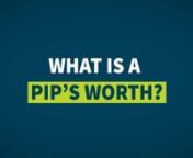 So far in this series of videos, we have explained what pips are, how to read currency pairs and the different types of ‘lots’. Now we need to know how to calculate the monetary value of a pip. As a reminder, a pip is the measure of the change in the exchange rate of a currency pair and corresponds to the fourth decimal digit in pairs like the EURUSD, and the second decimal digit in Japanese Yen-based pairs. nnnThe formula for calculating how much 1 pip is worth, per 100 000 units (or 1 lot)