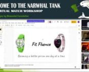 Narwhal Tank - Team 5 “Fit-Fluence” - FitBit for Professional Influencers (on Instagram & YouTube) from fitbit on youtube