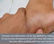 For more information on arthritis pain and inflammation blogs, please click here! nnhttps://soothingspiritnews.com/category/foot-painnnPlease Click Here for More Details about using CBD cream for arthritis pain and Inflammation! nnhttps://soothingspiritnews.com/cbd