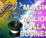 Find out more:nhttps://trickstore.co.uk/product/magic-as-a-million-dollar-business-by-wolfgang-riebe-mixed-media-downloadnDo you want to take your magic career to the next level? nnFrom whom would you like to learn the real secrets of success in the magic business? Someone who has a little theoretical knowledge and lives in one-bedroom apartment and claims to know it all? Or someone who started with nothing and today has the global hands-on experience, lives in the dream mansion, drives the big