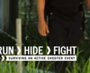 RUN HIDE FIGHT Surviving an Active Shooter Event - English from run hide fight