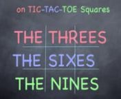 https://youtu.be/4qS2jExVW_o Here is my NEW video and FREE APP. You can play with the THREES &amp; SEVENS and ALL times tables yourself on a Number Wheel for mastery and fireworks.