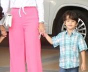 SUNNY LEONE SPOTTED WITH HER KIDS AT SEA PRINCESS HOTEL JUHU from sunny leone at hotel