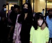 Aishwarya Rai, Abhishek and Aaradhya Bachchan back to Mumbai for Amitabh Bachchan&#39;s birthday celebrations? Post a busy week at the Paris Fashion Week, the Bachchans were spotted today at the Mumbai Airport, returning for Amitabh Bachchan&#39;s 79th birthday celebrations. Rashami Desai stole hearts in her saree look yesterday. Watch this video to spot your other favourite stars.
