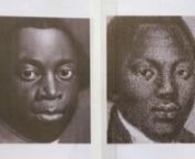 The etching (right) is confirmed to be of Olaudah Equiano as it is the frontispiece of his self-published book. Lack of documentation confirms the identity of the person in the painting (left). Is the strong degree of similarity shown in these overlays evident enough to consider that they are the same person, at least not to negate consideration.nnThe painting on the left is about 5x the size of the etching on the right. The face in the painting is about the spread of a handspan, in the etching