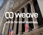 The New York Stock Exchange welcomes executives and guests of Weave Communications, Inc. (NYSE: WEAV) in celebration of its listing. To honor the occasion, Roy Banks, CEO, will ring The Opening Bell®.