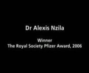 This film is a portrait of the winner of the 2006 Royal Society Pfizer Award - for