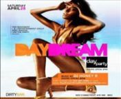 DAYDREAM DAY PARTY WILL BE @ DIRTY MARTINI / DIRTY BAR 1223 CONNECTICUT AVE NW DC SAT.APRIL 28TH !!! DONT MISS THIS EVENT..IT WILL SELL OUT..COME CLEAN LEAVE DIRTY...FOR TICKETS CALL 202.681.6380 OR n https://daydreamdirtymartini.eventbrite.com nLESSS GOOO !!! SEE U THERE !!!