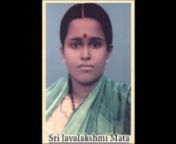 Sri Jayalakshmi Mata's Training - an episode from the Life of Sri Ganapathy Sachchidananda Swamiji from telugu housewife
