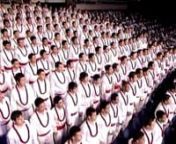 Under the direction of Kapono Kapanui, the junior men of the Class of 2013 sing of the piko of Moloka‘i where the waters of Hina flow in their mele, Kamalō. Composed by Dennis Kamakahi and arranged by Aaron Mahi. They scored a 189 out of a possible 204 and won the George Alanson Andrus Cup for best mens performance!