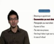 If you are a permanent resident of Canada, a temporary worker, a visitor, or a student in Canada, and you need to apply for a U.S. Visa to visit the United States, this video will guide you through the application process from start to finish. nIn this video, we will explain the process of:n- Obtaining an appointment n- Documentation you must obtainn- Photographs you must obtainn- Payment of feesn- The interview processn- How long it takes to get your passport backn- In case of refusalnObtaining