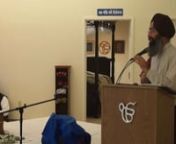 Harinder Singh speaks at the Guru Nanak Religious Society in Columbus, Ohio, on 13 May. Ends at 13:19.nnTopic: Ma: Catalyst for Changen- Gurmat &amp; World traditionsn- From inception onwardsn- Biological to Spiritualn- Mothers in my lifen- What’s needed in 2012