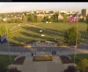 A time-lapse of the vigil at the April 16 Memorial taken from a camera at Burruss Hall on April 16, 2012