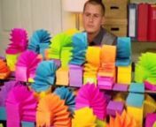 From the creators of the Diet Coke and Mentos experiment, EepyBird show us how to have fun with sticky notes. eepybird.com