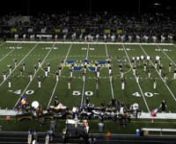 NFHS Raider Marching Band in the first game performance of the 2009 season at West Forsyth High School.Filmed with a Sanyo VPC-FH1.