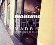 Almost two years have passed since the doors to the official Montana Colors store in Madrid opened. From then, right up until now, it has been open  to the public for a total of 4750 hours, with the same enthusiasm and dedication it had on the very first day.nnAs you know, the store has the entire range of Montana Colors products, as well as the latest books and magazines, and a healthy number of well-known clothing brands (Adidas, Nike, Saucony, New Balance, New Era, Obey, Dickies, Carhartt, M