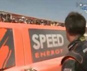 Robby Gordon interview after 2012 Dakar Rally stage 12 leg he won by 15 minutes. His statement is aimed at ASO inspectors that disqualified him