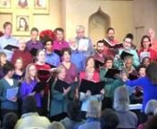 The Ananda choir sings