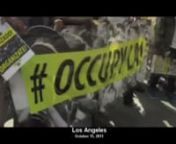This protest song is dedicated to the occupy movement or any person who stands up against oppression. It contains protest footage from all over the world in 2011.nnI want nothing more than to inspire people to unite and take it to the streets (or dance in the street), and to inspire people who have already done that to keep doing what is right.nnIf this video inspires you, please spread it so it will inspire others. Thanks and solidarity.nnJoin the movement at your own city. http://www.occupytog
