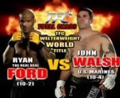 THIS SAT!! Dec 5/2009 @ The Shaw Conference Centre in Edmonton, AB.nTickets @ ticketmasternnTFC 9 TOTAL CHAOSnnCO-MAIN EVENTS - TWO WORLD TITLE FIGHTSnnRyan